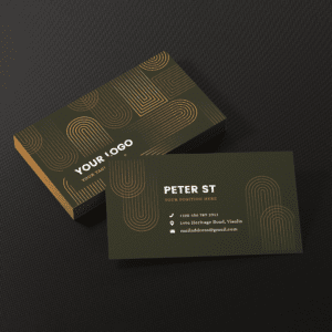 Painted Edge Business Cards
