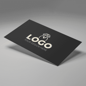 Raised Foil Business Cards