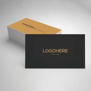 Suede Business Cards